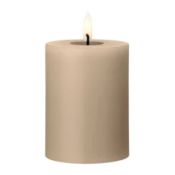 ester & erik blockljus LED, 18 Nougat Note, 10 cm