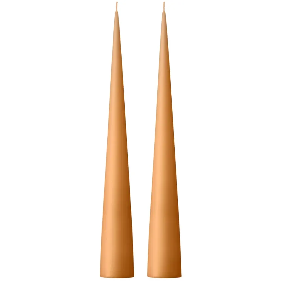 ester & erik konljus 37 cm 2-pack matt, Mörk aprikos 19/2