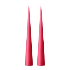ester & erik konljus 37 cm 2-pack matt, Deep pink 41/2