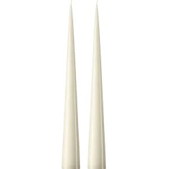 ester & erik konljus 37 cm 2-pack lackad, Ivory 06-0