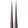 ester & erik konljus 37 cm 2-pack lackad, Muted mauve 42-0