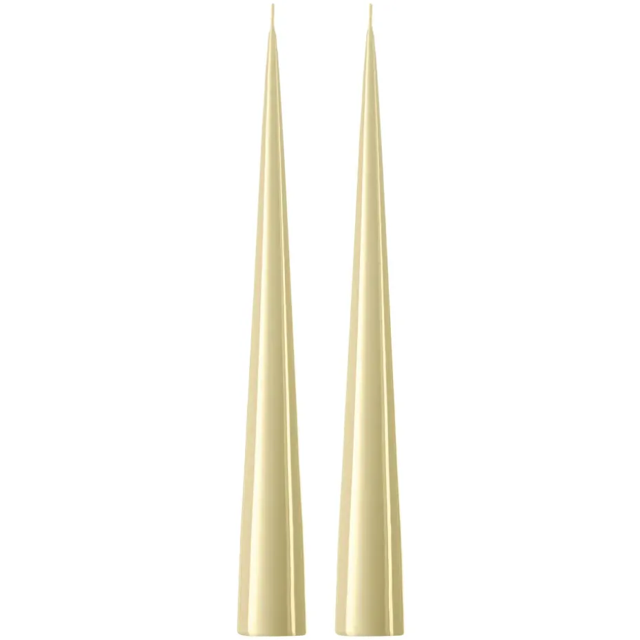 ester & erik konljus 37 cm 2-pack lackad, Buttermilk 17-0