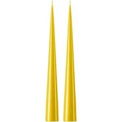 ester & erik konljus 37 cm 2-pack lackad, Lemon drop 15-0