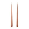 ester & erik kronljus LED 2-pack, 20 Rosy caramel , 30 cm