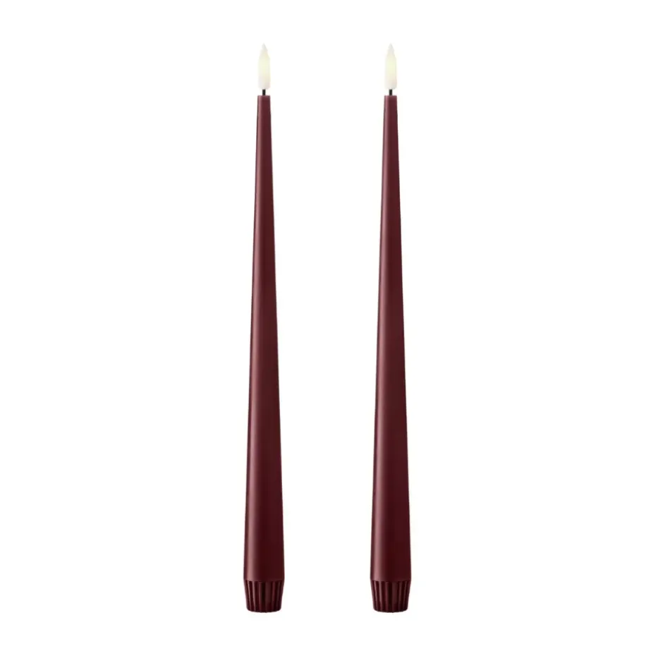 ester & erik kronljus LED 2-pack, 44/2 Deep Wine , 30 cm