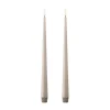 ester & erik kronljus LED 2-pack, 22 Linen Grey , 30 cm