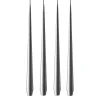 ester & erik ljus 42 cm 4-pack metallic, Silver