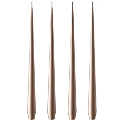 ester & erik ljus 42 cm 4-pack metallic, Champagne