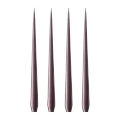 ester & erik ljus lackad 4-pack, muted mauve, 32 cm