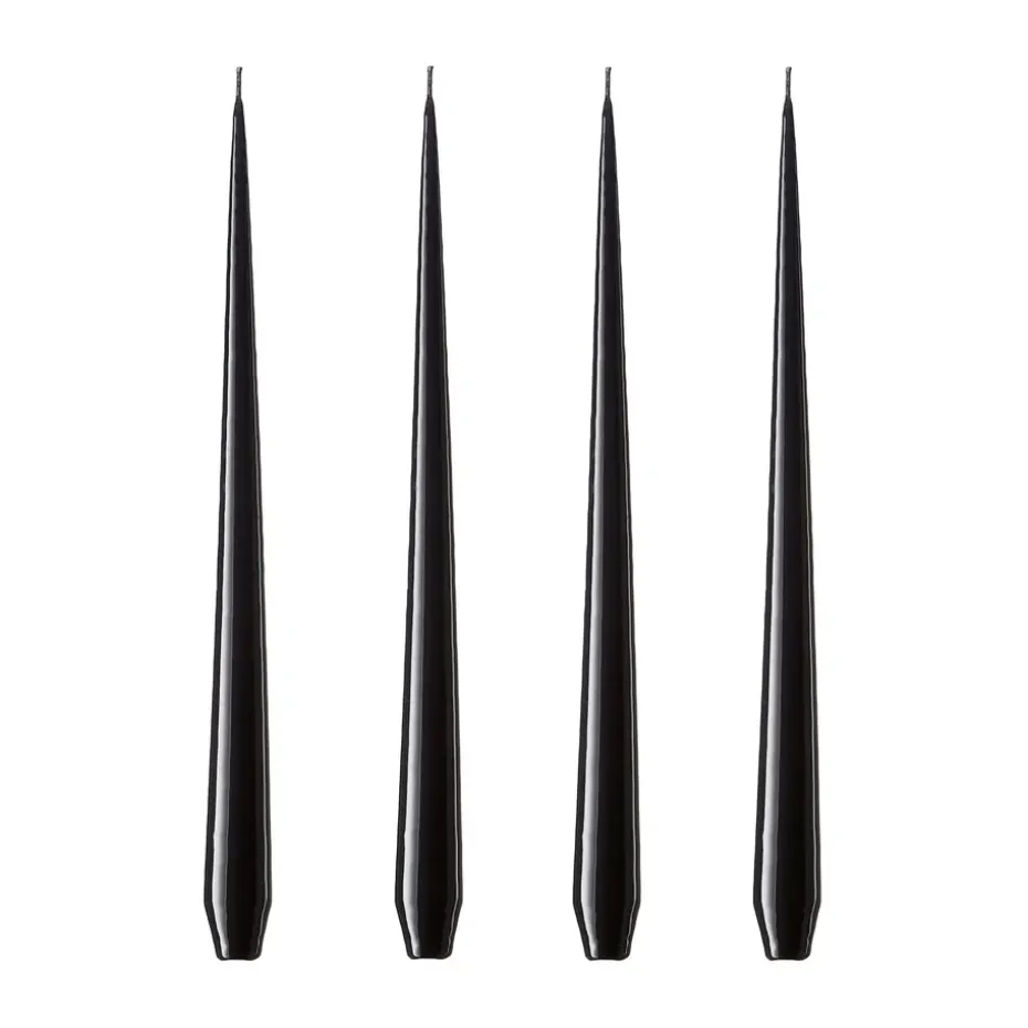 ester & erik ljus lackad 4-pack, raw black, 42 cm