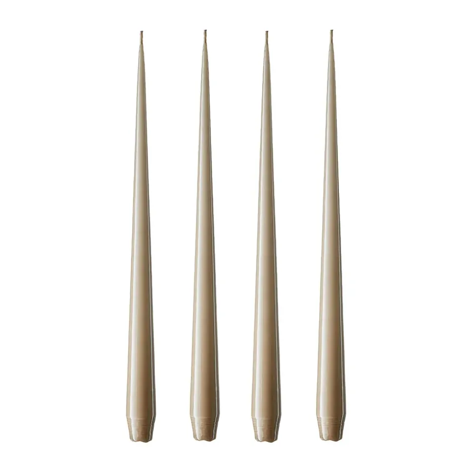 ester & erik ljus lackad 4-pack, nougat note, 42 cm