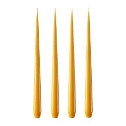 ester & erik ljus lackad 4-pack, honey balm, 32 cm