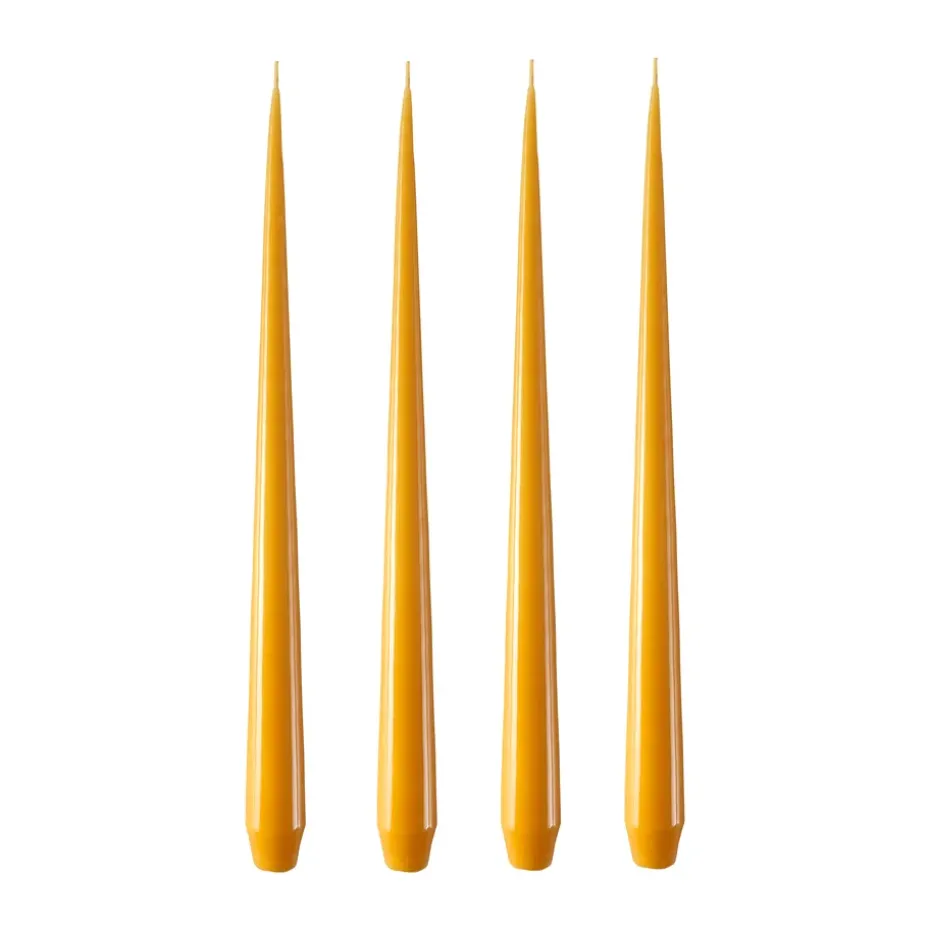 ester & erik ljus lackad 4-pack, honey balm, 32 cm