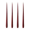 ester & erik ljus lackad 4-pack, Wine, 32 cm