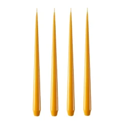 ester & erik ljus lackad 4-pack, honey balm, 42 cm