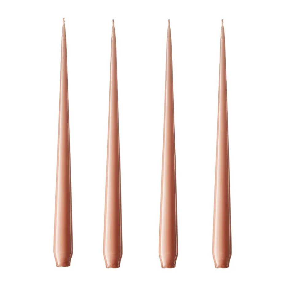 ester & erik ljus lackad 4-pack, rosy caramel, 32 cm