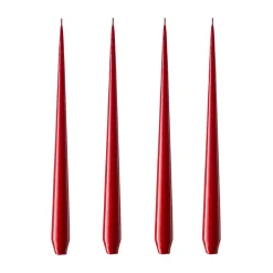 ester & erik ljus lackad 4-pack, winter berry, 32 cm