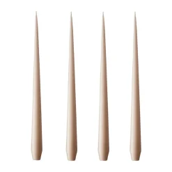 ester & erik ljus 4-pack matt, ice latte, 32 cm