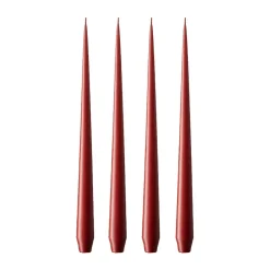 ester & erik ljus 4-pack matt, aged rust, 42 cm