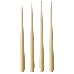 ester & erik ljus 4-pack matt, Pale ginger 14, 42 cm