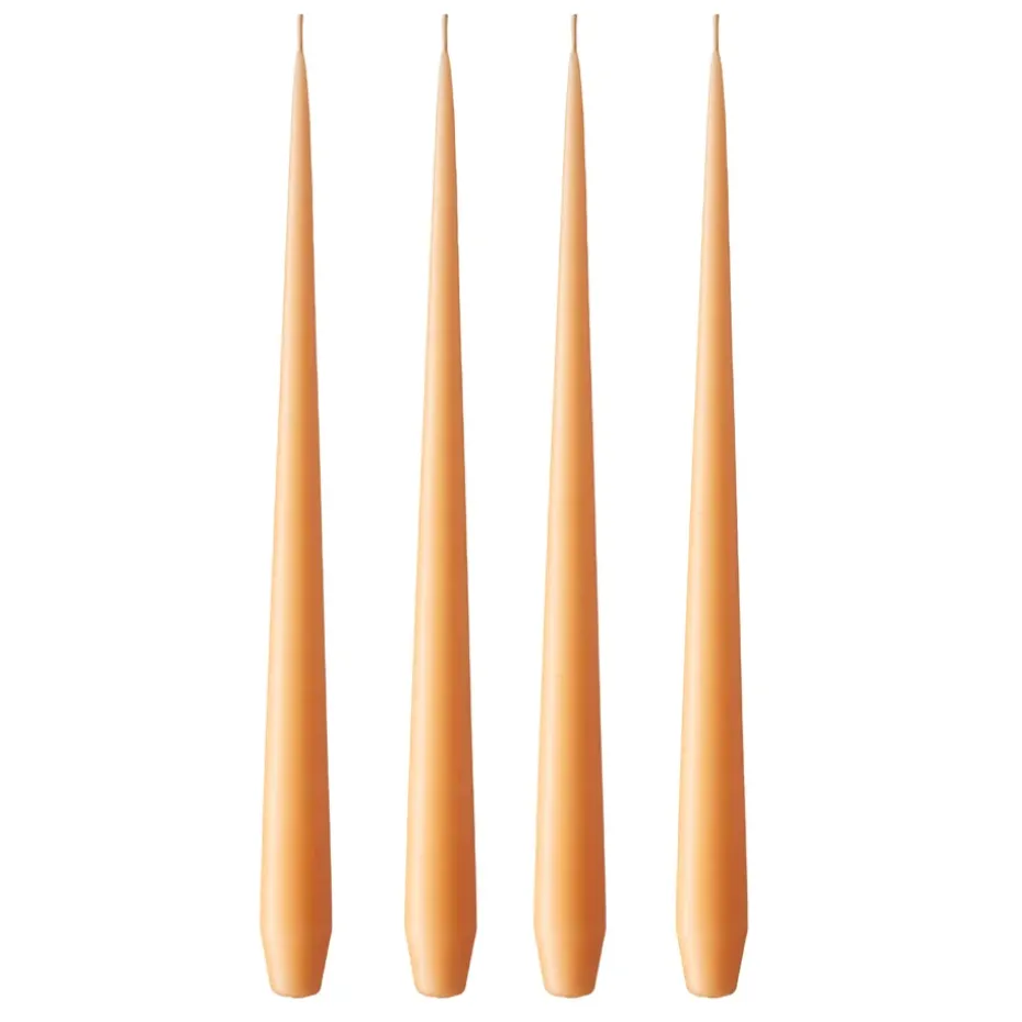 ester & erik ljus 4-pack matt, dark Melon sorbet 19/2, 42 cm