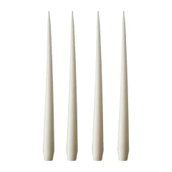 ester & erik ljus 4-pack matt, ivory, 32 cm