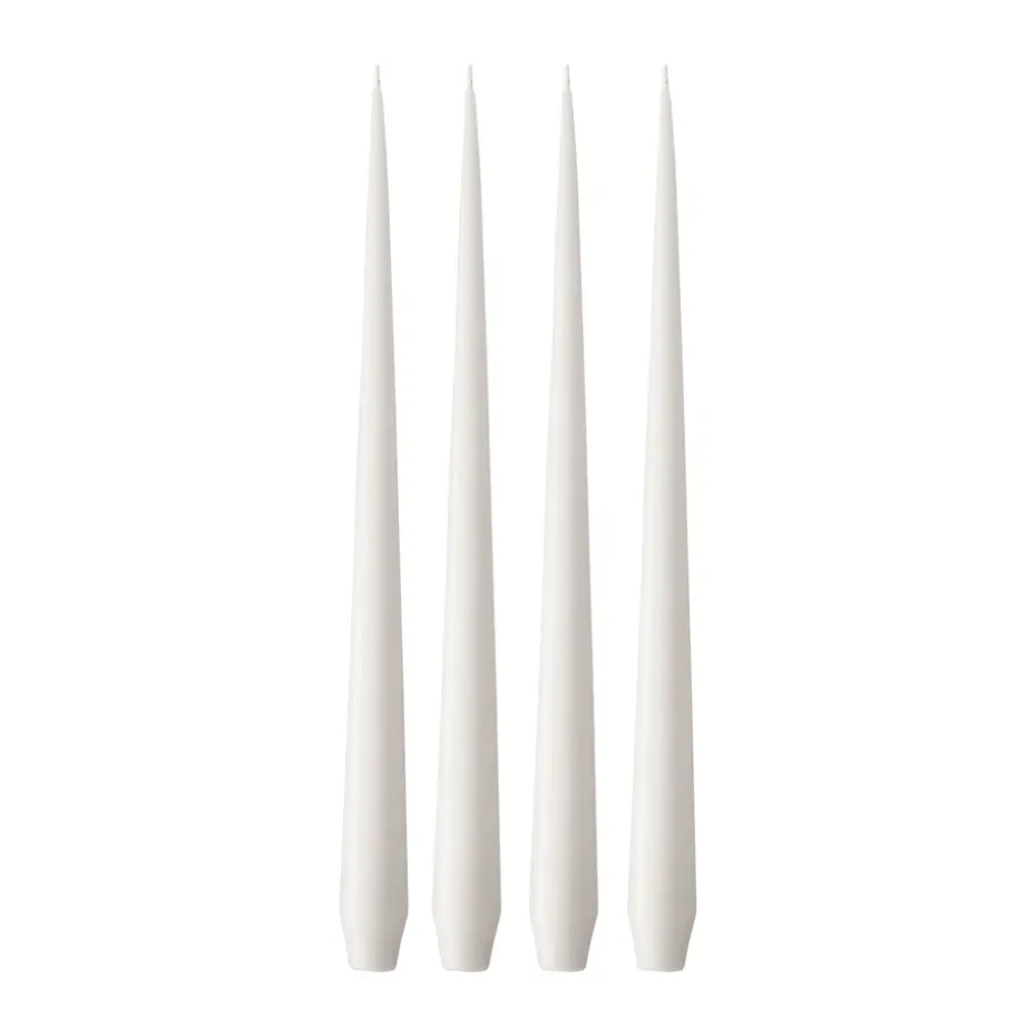 ester & erik ljus 4-pack matt, White ash 21, 32 cm