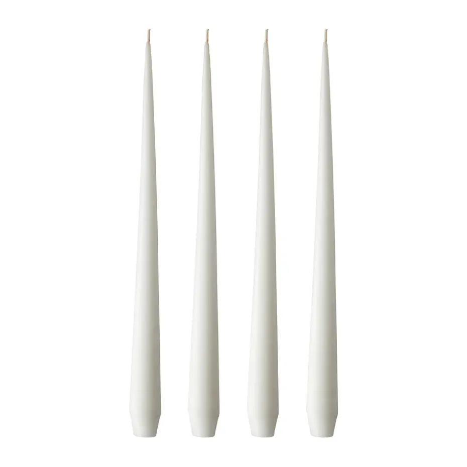 ester & erik ljus 4-pack matt, pure white, 42 cm
