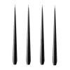 ester & erik ljus 4-pack matt, raw black, 32 cm