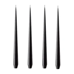 ester & erik ljus 4-pack matt, raw black, 32 cm