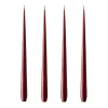 ester & erik ljus 4-pack matt, Wine, 32 cm