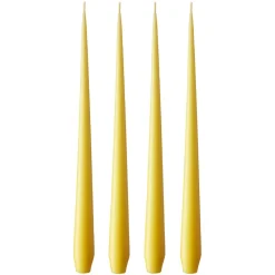 ester & erik ljus 4-pack matt, Lemon drop 15, 32 cm