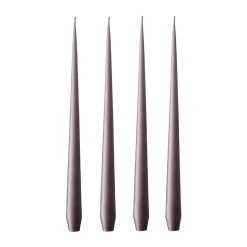 ester & erik ljus 4-pack matt, muted mauve, 42 cm