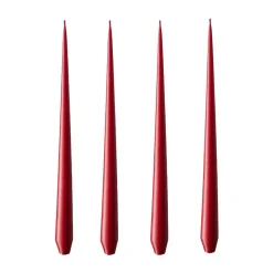 ester & erik ljus 4-pack matt, winter berry, 32 cm