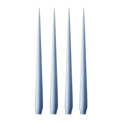 ester & erik ljus 4-pack matt, icy lavender, 42 cm