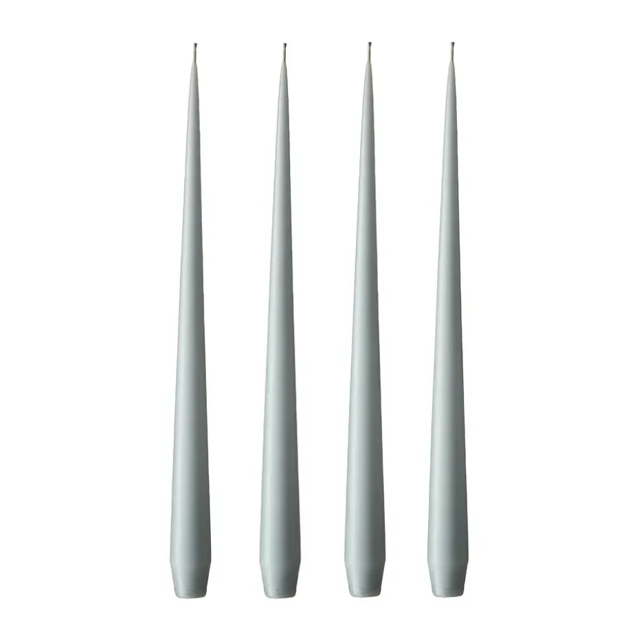 ester & erik ljus 4-pack matt, concrete, 32 cm