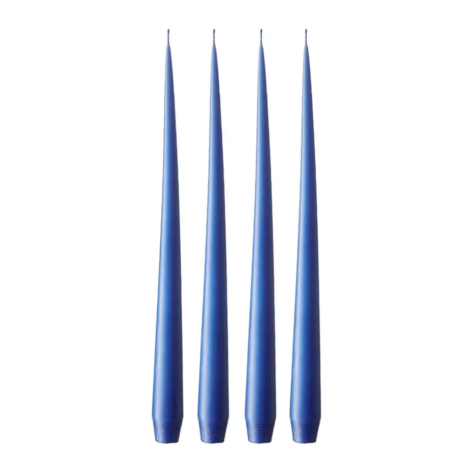 ester & erik ljus 4-pack matt, Cornflower 48, 42 cm