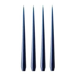 ester & erik ljus 4-pack matt, royal navy, 42 cm