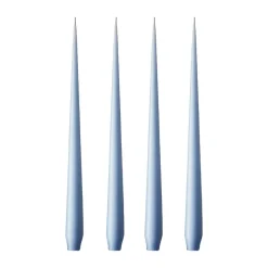 ester & erik ljus 4-pack matt, icy lavender, 32 cm