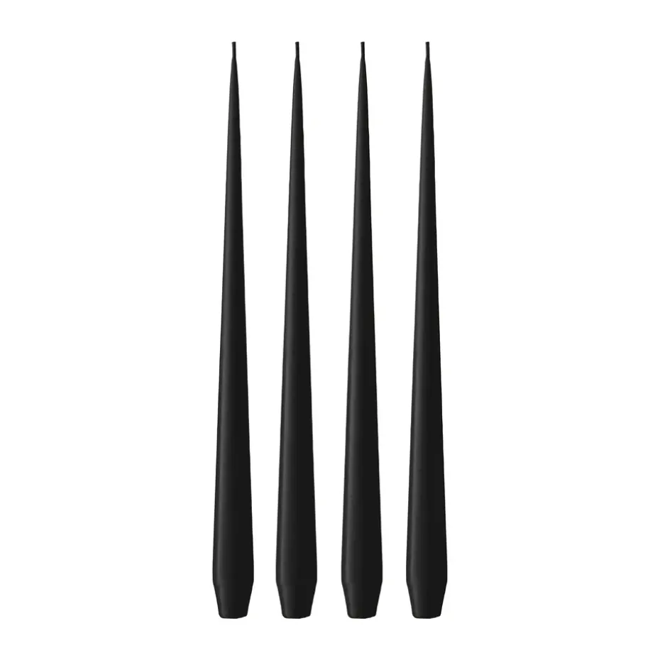 ester & erik ljus 4-pack matt, Velvet matt black 95, 32 cm
