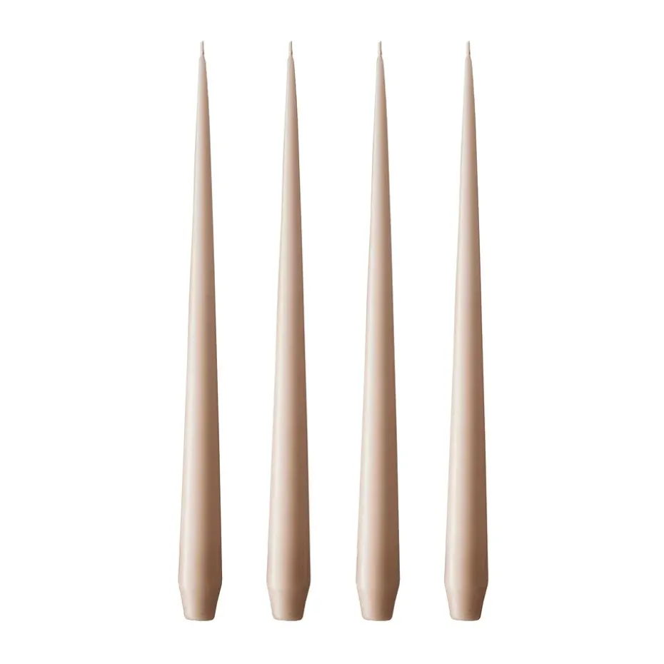 ester & erik ljus 4-pack matt, ice latte, 42 cm