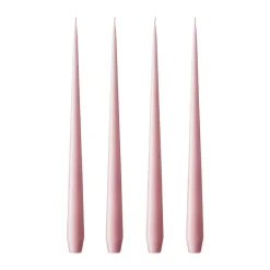 ester & erik ljus 4-pack matt, old rose, 32 cm