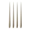 ester & erik ljus 4-pack matt, linen grey, 42 cm
