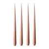 ester & erik ljus 4-pack matt, rosy caramel, 42 cm