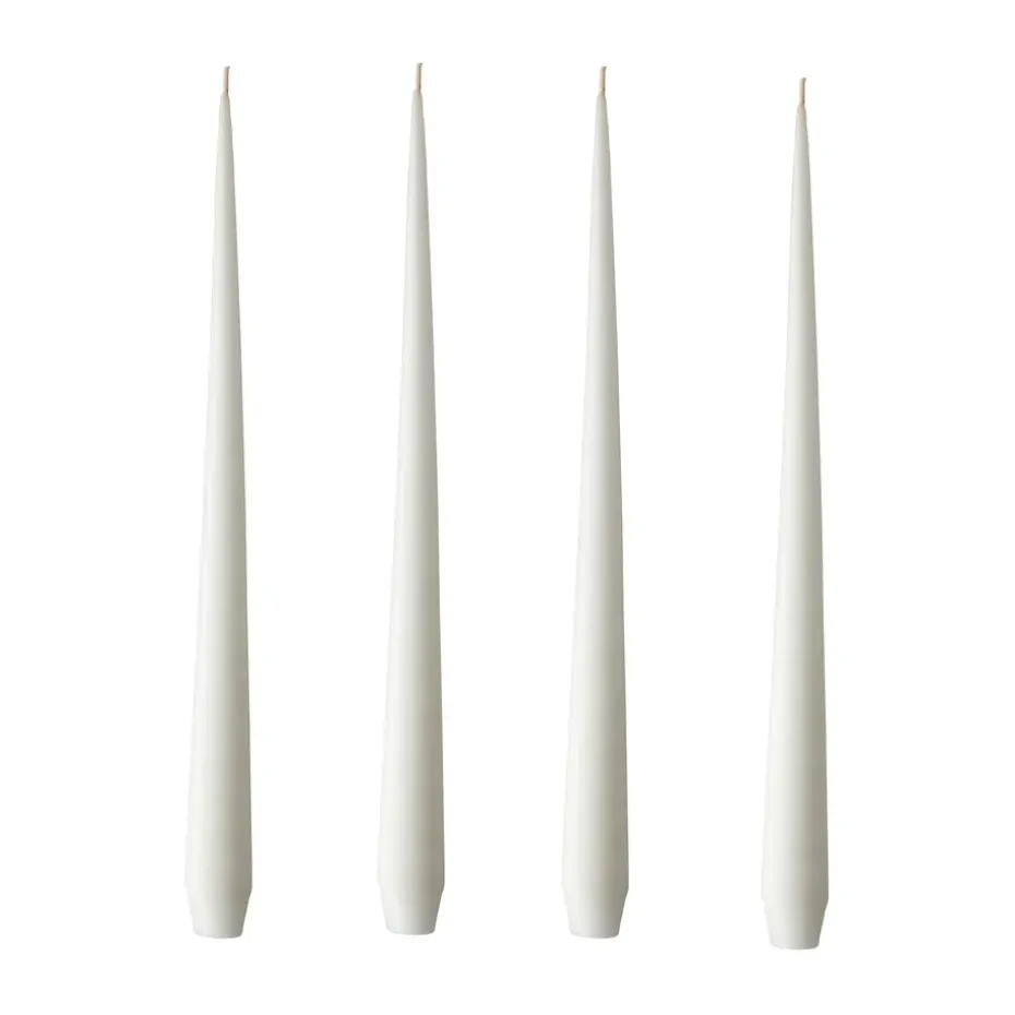 ester & erik ljus 4-pack matt, pure white, 32 cm