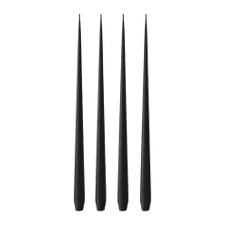 ester & erik ljus 4-pack matt, Velvet matt black 95, 42 cm