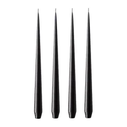 ester & erik ljus 4-pack matt, raw black, 42 cm