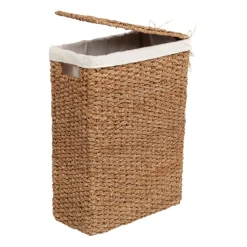 Esther flätad tvättkorg natur, 58 cm