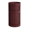 Facet Cabinet 110 sidobord, Burgundy