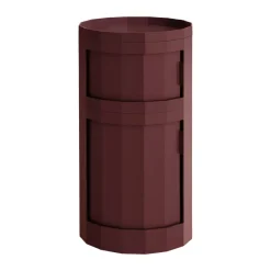 Facet Cabinet 110 sidobord, Burgundy